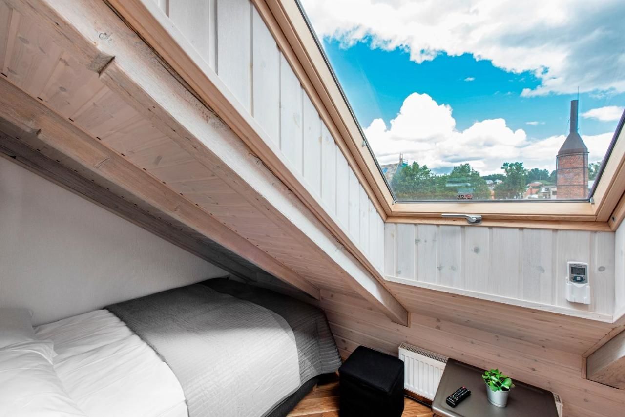 Апартаменты Small attic rooms in Kaunas old town Каунас-20