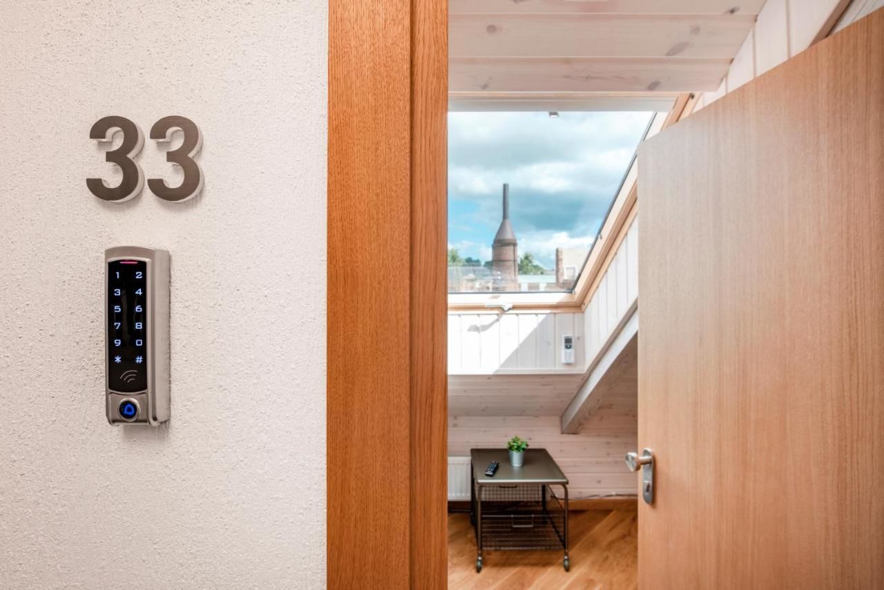 Апартаменты Small attic rooms in Kaunas old town Каунас-23